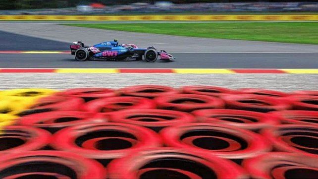 Franco Colapinto finalizó 19ª en la primera práctica libre del GP de Bélgica.