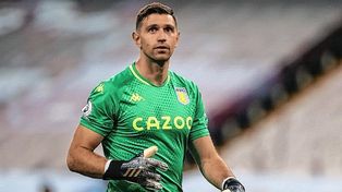 El arquero Emiliano Martínez será uno de los ocho argentinos que competirá en la Premier League.&nbsp;