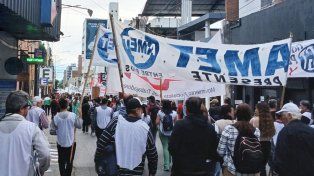 AMET se sumó a Agmer y anunció paro y movilización para este miércoles