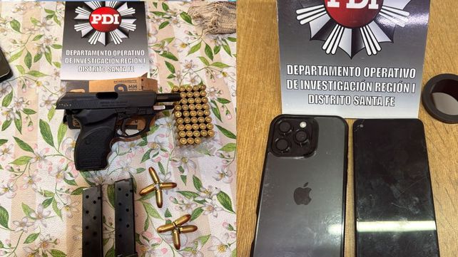 Santa Fe: PDI detuvo a una mujer por tenencia indebida de arma de fuego de uso civil y encubrimiento de otros delitos