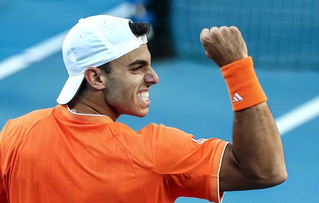 Triunfazo de Cerúndolo para meterse en los octavos de final del Abierto de Australia