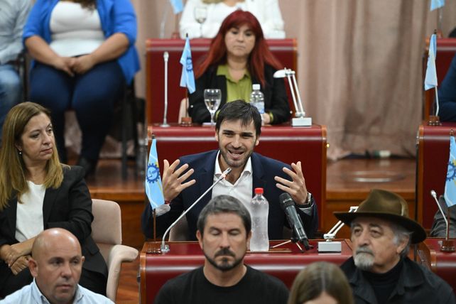 El gobernador del Chubut