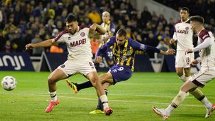 Ya partió el zurdazo de Marco y Luciatti no puede hacer nada. Es el empate de Central cuando al partido le quedaban unos pocos minutos de adicional por las numerosas interrupciones. Un broche de oro.