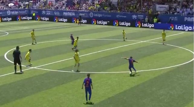 Por goles como éste, el Barcelona ya tiene el futuro asegurado