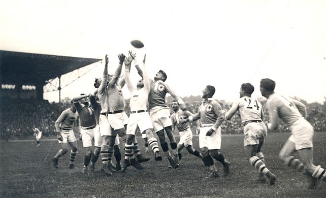 En 1924. La última final olímpica de rugby la ganó Estados Unidos ante Francia.