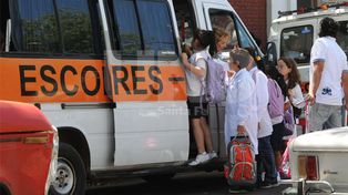 Transporte escolar: el servicio costará entre 450 y 770 pesos