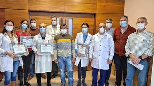 Hospital Iturraspe: reconocimiento a la labor de profesionales en la pandemia