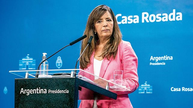 La vocera Gabriela Cerrutti otra vez fue desmentida por el propio gobierno