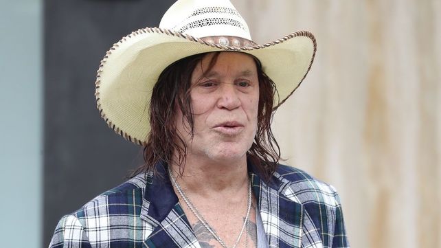 Mickey Rourke reapareció a los 72 años para ser parte de la edición británica de Gran Hermano Famosos