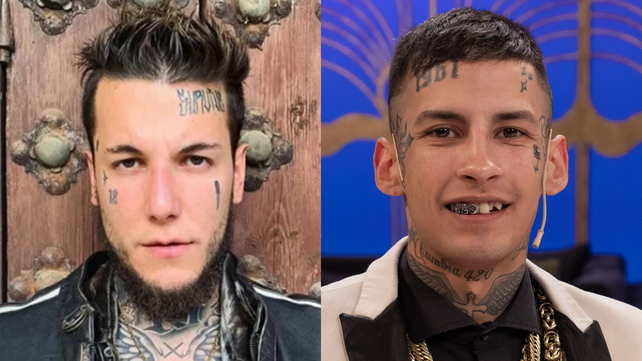 Sigue el cruce entre Alex Caniggia y L-Gante en Instagram