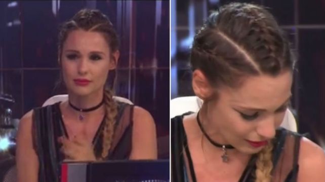 Pampita se emocionó y lloró al aire