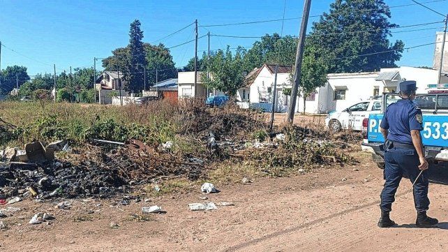 Hallazgo macabro en Concordia: encuentran un cráneo humano en un baldío.