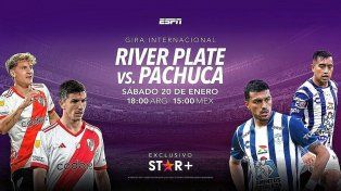 River Plate cierra la pretemporada ante Pachuca.