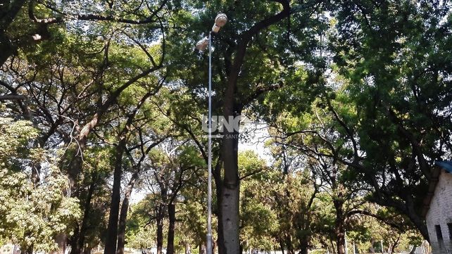 El Parque Garay es azotado por la inseguridad y el vandalismo.&nbsp;