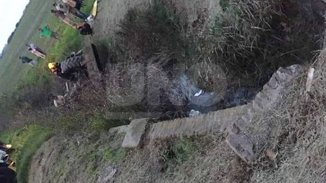 Murió un trabajador al caer con su tractor a una zanja en el sur provincial