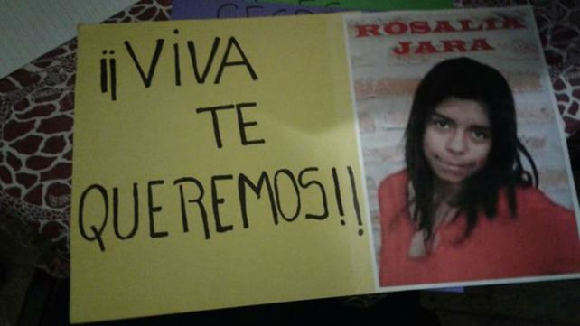 Buscada. Rosalía Jara desapareció en Fortín Olmos