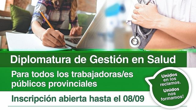 Inscripción abierta a la 6ta. Cohorte de la Diplomatura en Gestión en Salud