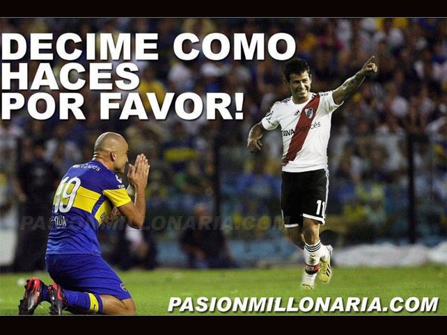 River, Boca y los tradicionales afiches postclásico