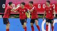 Los asiáticos dieron el primer paso en el inicio del Mundial y sumaron tres puntos.