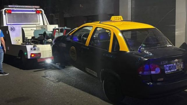 El taxista de 46 años no pudo salir de la zona norte manejando.