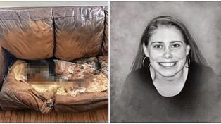 La espeluznante muerte de una mujer: su cadáver estaba derretido en un sillón