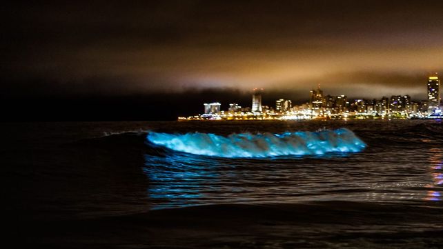 El sorprendente fenómeno de luces que pudo apreciarse en Vila Gesell