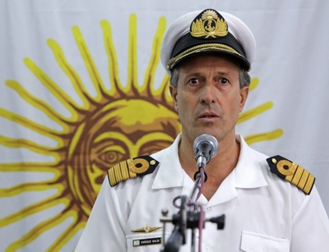 Balbi detalló el plan para cuando se retiren las naves extranjeras.