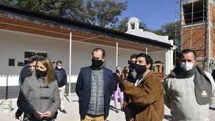 Para Bordet también son prioritarias las obras en escuelas de pequeñas localidades