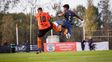 Argentino logró un gran empate en la visita al líder Berazategui jugando con uno menos