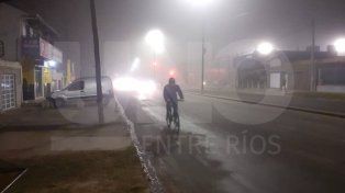 Martes con neblina, humedad y temperaturas máximas que rondan los 20 grados en Entre Ríos