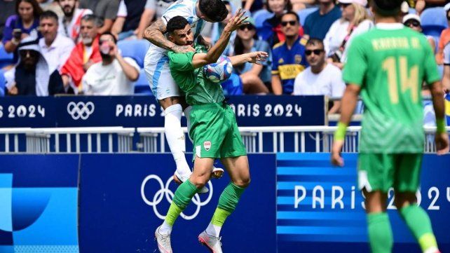 Juegos Olímpicos: Argentina se recuperó y derrotó por 3 a 1 a Irak