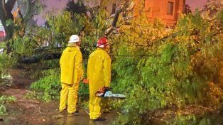 Temporal en Concordia: asistieron a 14 familias afectadas