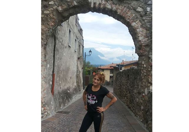 Débora Dionicius está en Italia