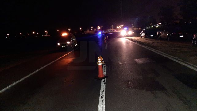 Murió un ciclista durante un siniestro vial en la autopista Santa Fe - Rosario 