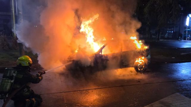 El incendio se produjo pasadas las 7 de la mañana. El incendio se produjo pasadas las 7 de la mañana.