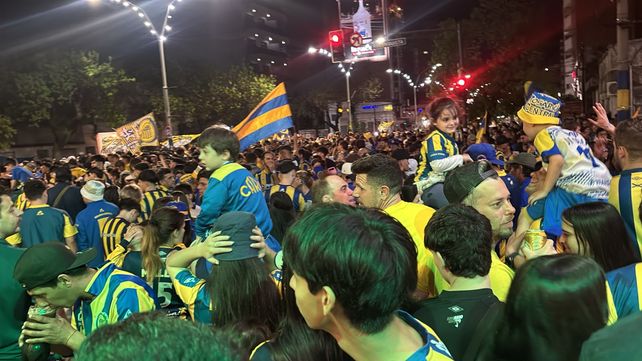 Central campeón. Los canallas festejan un nuevo título en el estadio Gigante de Arroyito.
