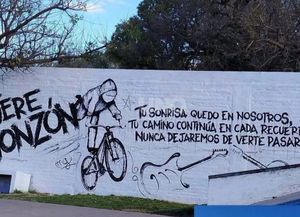 Jeremías Monzón hubiera cumplido 16 años: inauguraron un mural en su memoria y la plaza de la Costanera de Santo Tomé llevará su nombre
