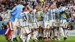 La selección argentina demuestra la importancia de estar juntos