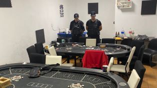 El negocio de juego clandestino quedó expuesto por la denuncia de una mujer.