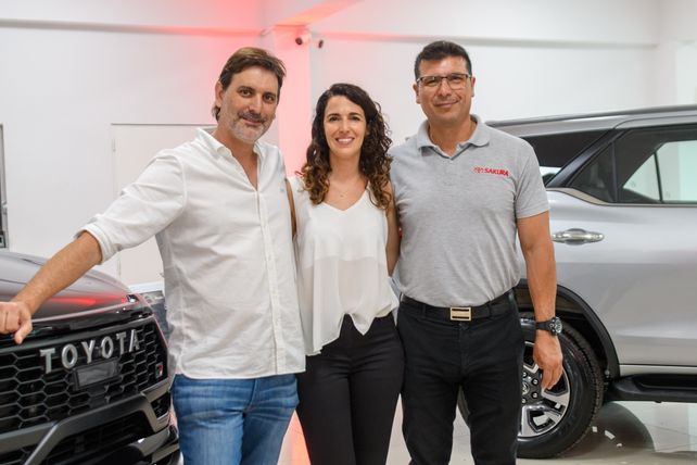 Juan Manuel Álvarez, Virginia Camacho y Javier González.  