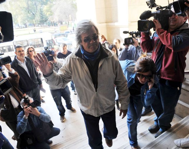 El padrastro de Angeles prestó declaración en la Justicia. (Foto: Télam)