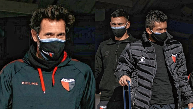 Las horas previas del plantel de Colón antes de la final ante Racing.