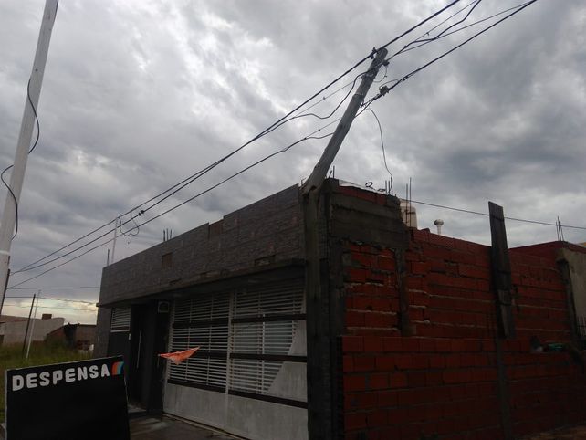 El viento destruyó viviendas y un jardín de infantes en San Benito