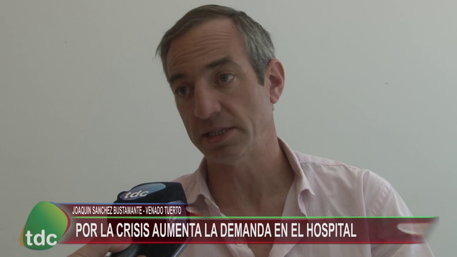 En el sanatorio San Martín se rechazan pacientes por no poder internarlos.