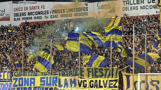 Hinchas de Rosario Central robaron a puesteros a la salida del partido contra Douglas Haig, que se jugó en cancha de Unión