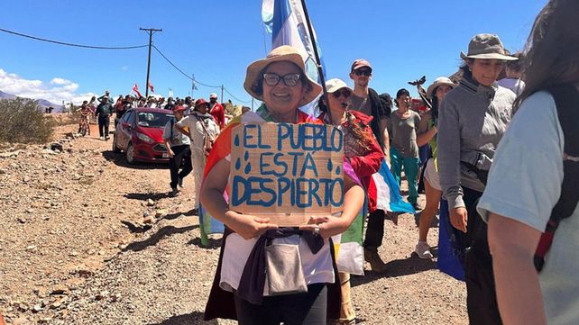 Una multitudinaria caravana que partió desde Uspallata