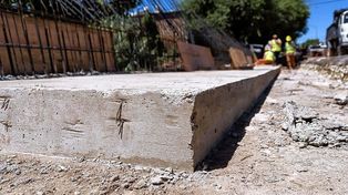 Paraná: reconstruyen el puente de calle Rondeau