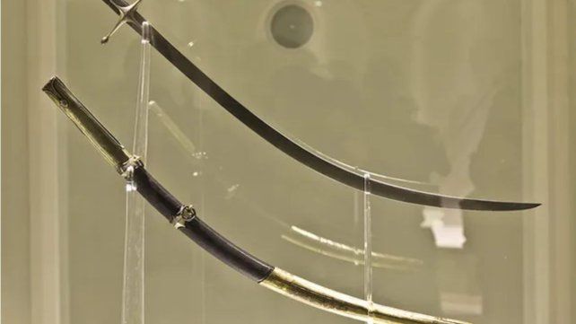 El sable corvo de San Martín llegará este sábado a San Lorenzo para participar de la ceremonia oficial &nbsp;