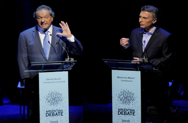 Scioli y Macri