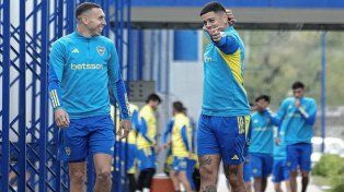 Rojo se recuperó y sería titular en Boca en el duelo clave de Sudamericana
